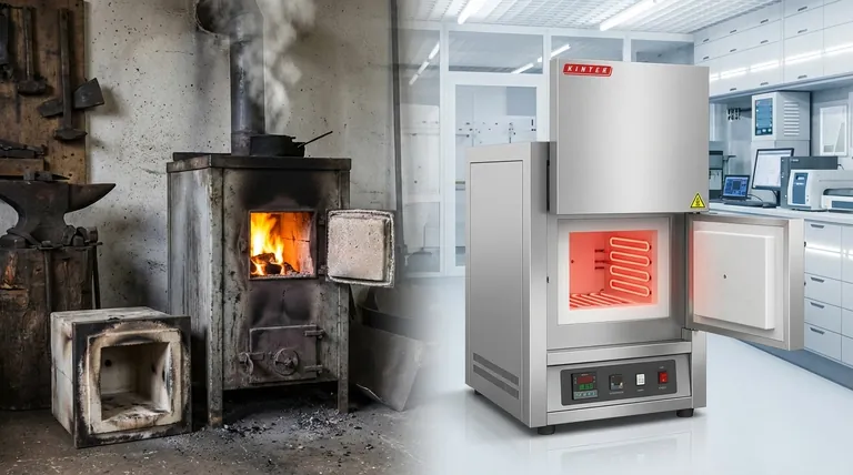 Comment l'introduction des éléments chauffants électriques a-t-elle transformé les fours à moufle ? Révolutionner la chaleur propre pour les laboratoires modernes