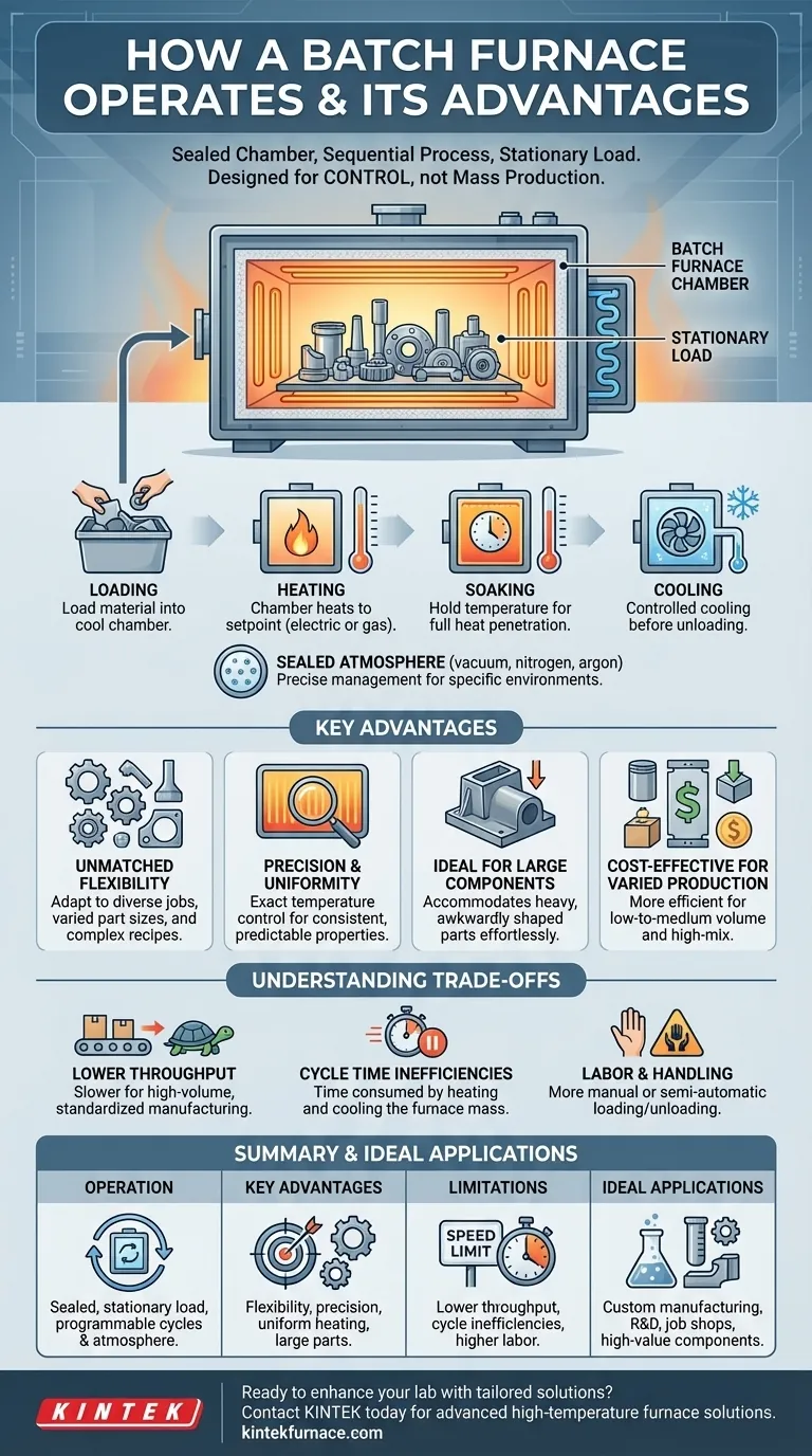 间歇式炉窑如何运行？它有哪些优点？提升热处理的精度和灵活性 图解指南