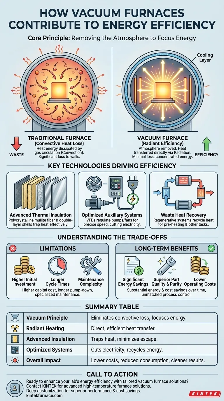 How do vacuum furnaces contribute to energy efficiency? Unlock Cost Savings and Superior Performance Visual Guide