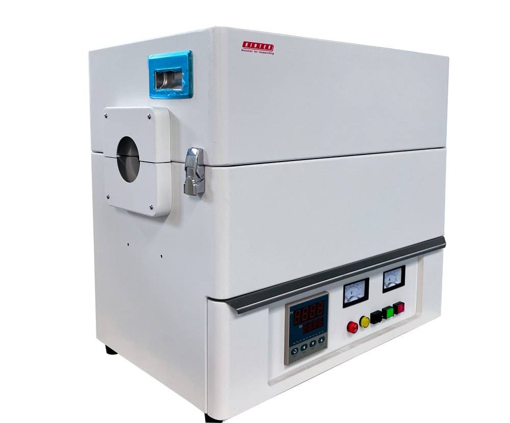 1200℃ Split Tube furnace with quartz tube details