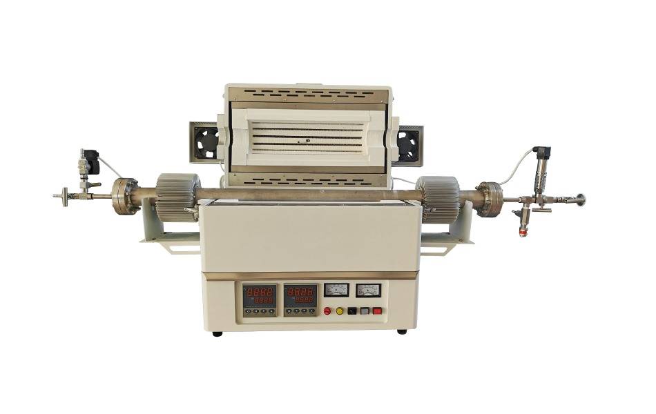 High pressure tube furnace front view