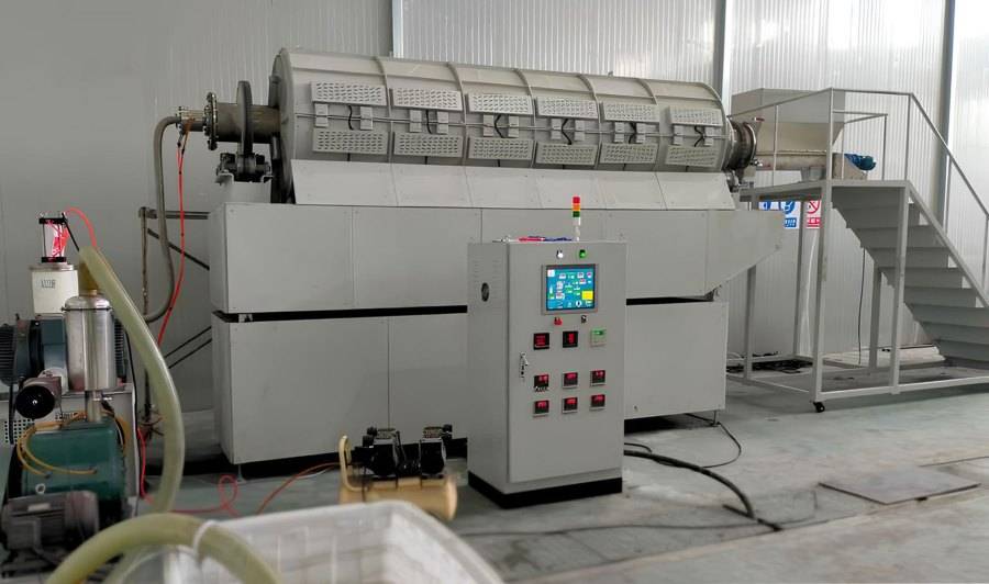 Electric rotary furnace for pilot production