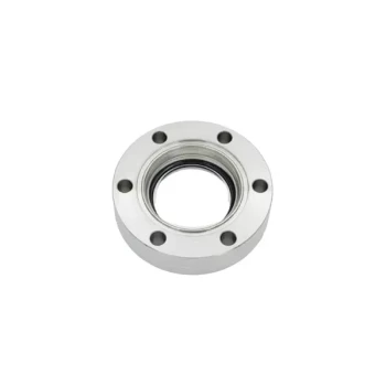 Ultra High Vacuum CF Observation Window Flange with High Borosilicate Glass Sight Glass