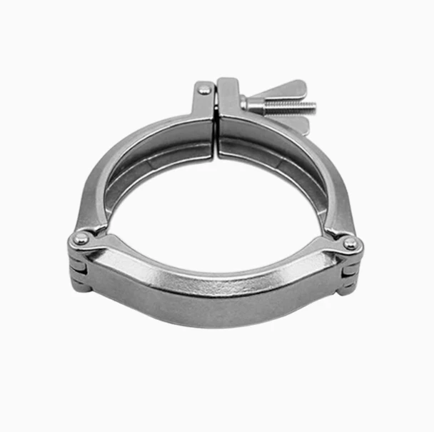 Three-section clamp components