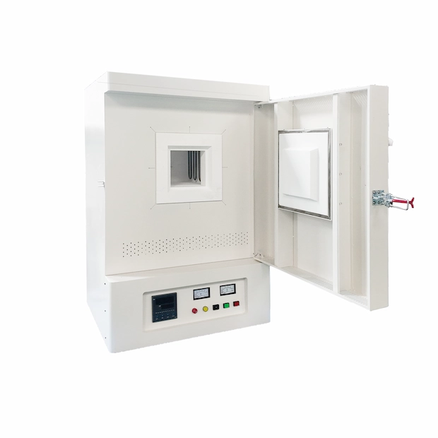 muffle furnace door opening diagram