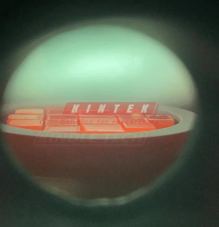 In KinTek MPCVD Machine, diamonds are growing