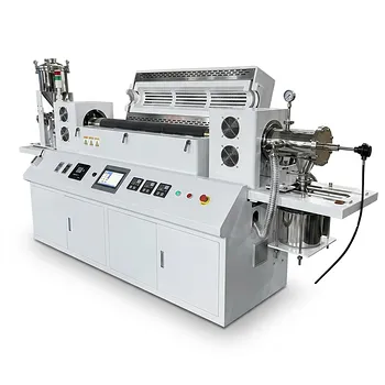 Horno de Tubo Rotatorio de Funcionamiento Continuo Sellado al Vacío Horno de Tubo Giratorio
