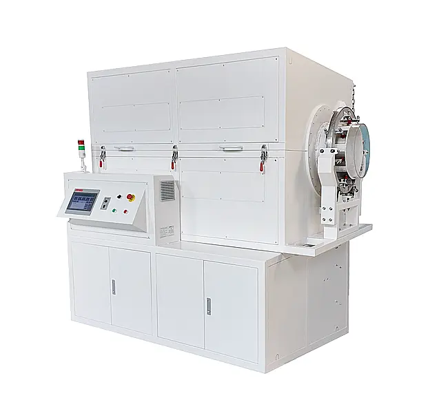 side of tubular furnace