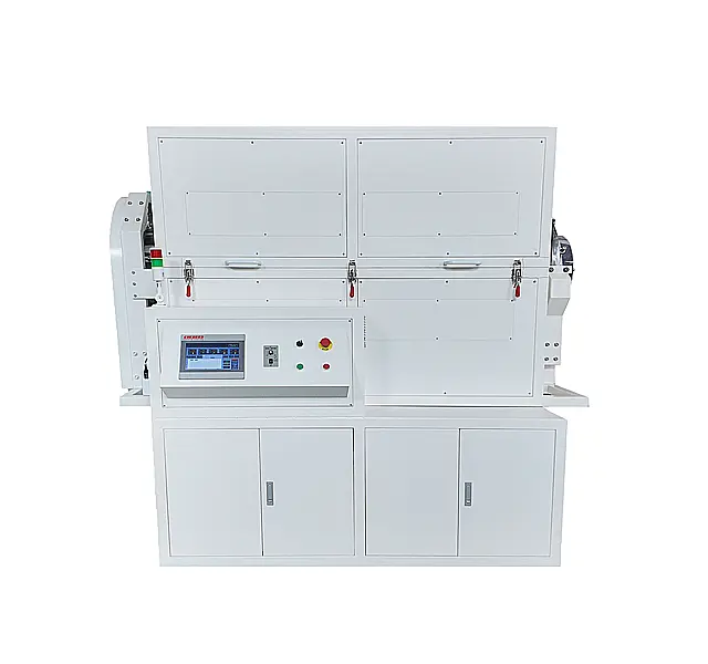 Tubular furnace front