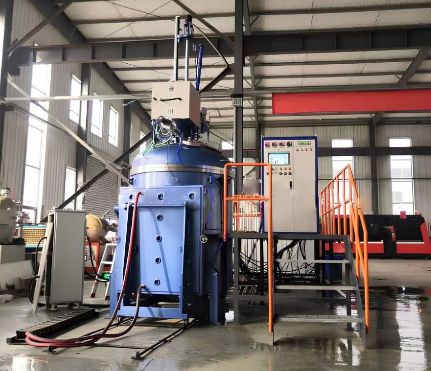 Vacuum induction melting furnace details
