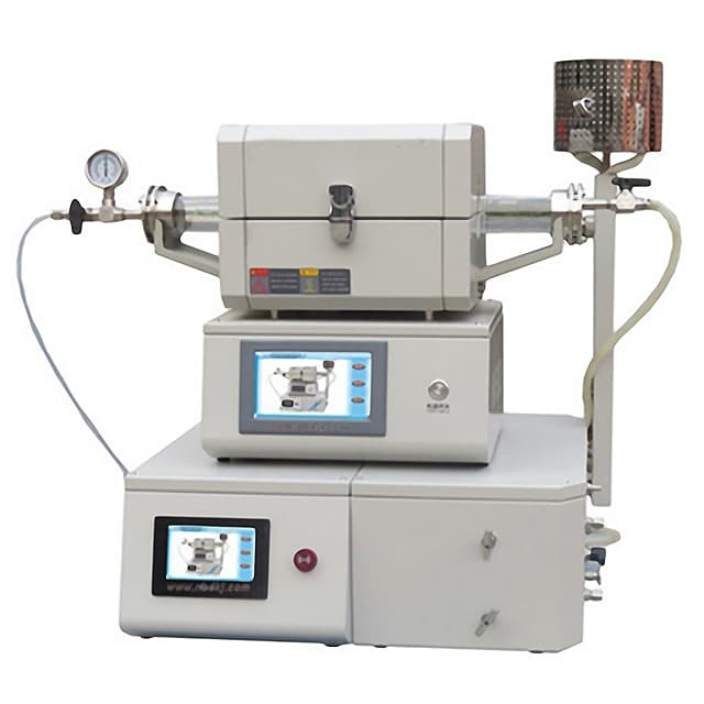 Mini forno CVD con monitor di emissione e sistema di cottura