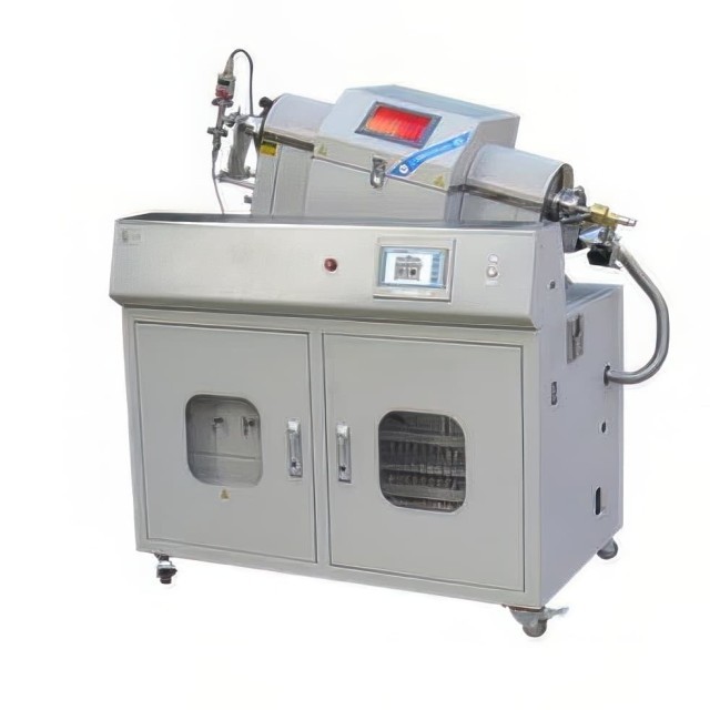 Inclined Rotary Plasma Enhanced Chemical Deposition PECVD Tube Furnace Machine