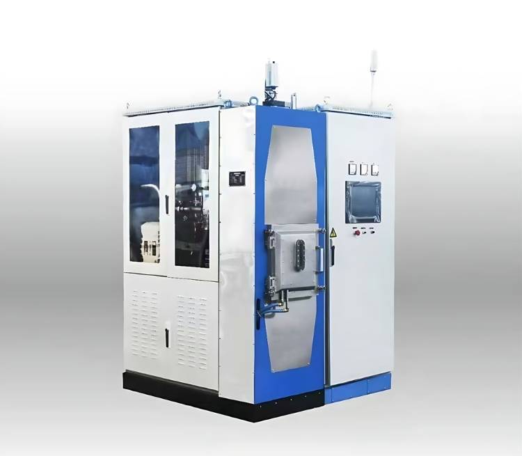 KINTEK Spark Plasma Sintering Furnace - Angled View